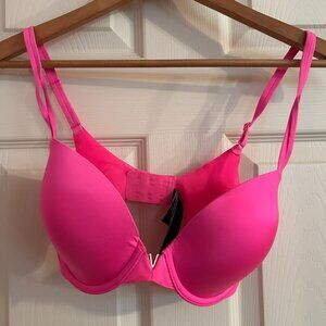 32DD Hot Pink Lined Demi Victoria's Secret Bra